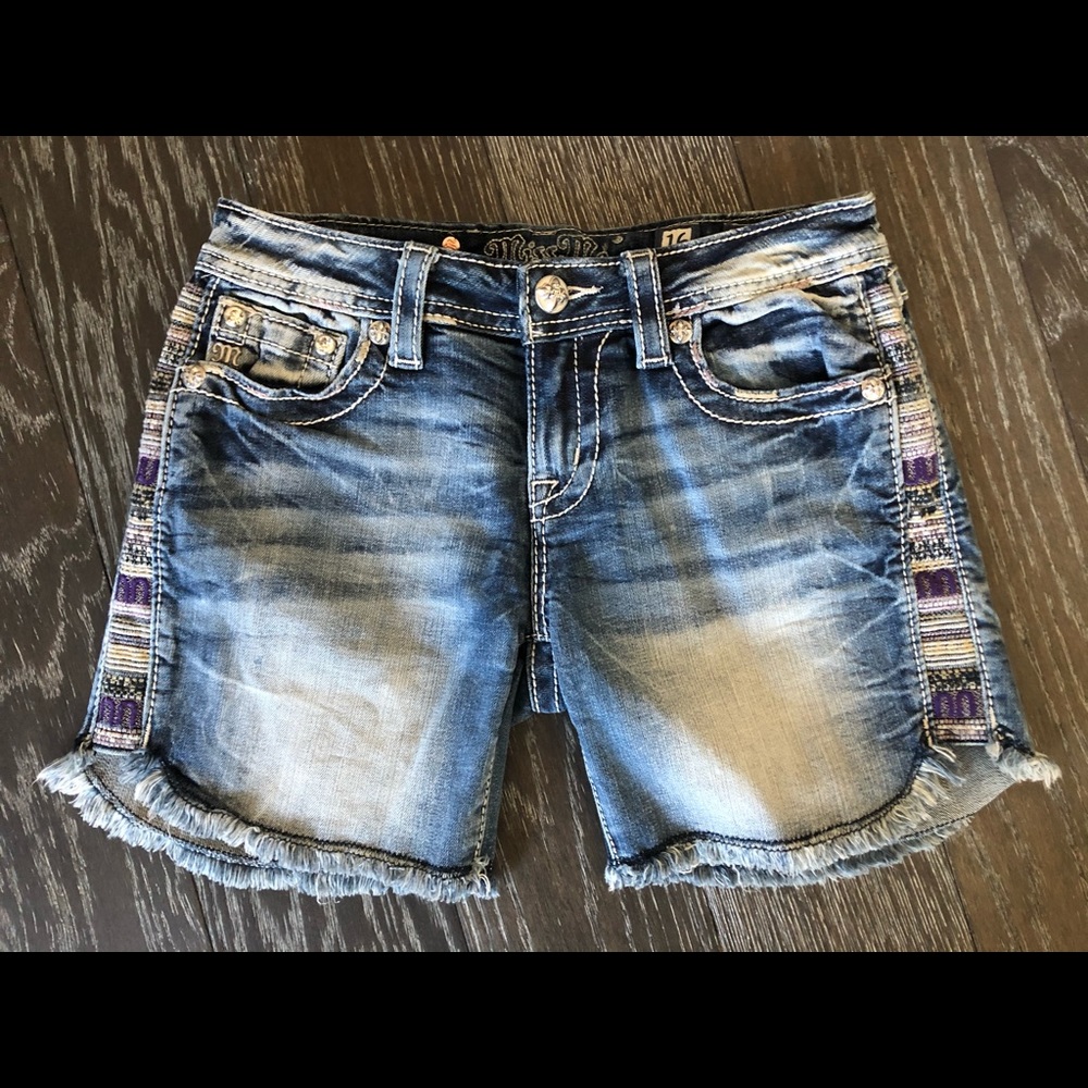 Miss Me jean shorts for girls size 16.